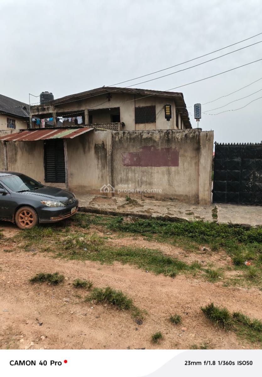 a Tenement Building of 16 Rooms and a Shop, Sanyo Boluwaji Express, Ibadan South-east, Oyo, House for Sale
