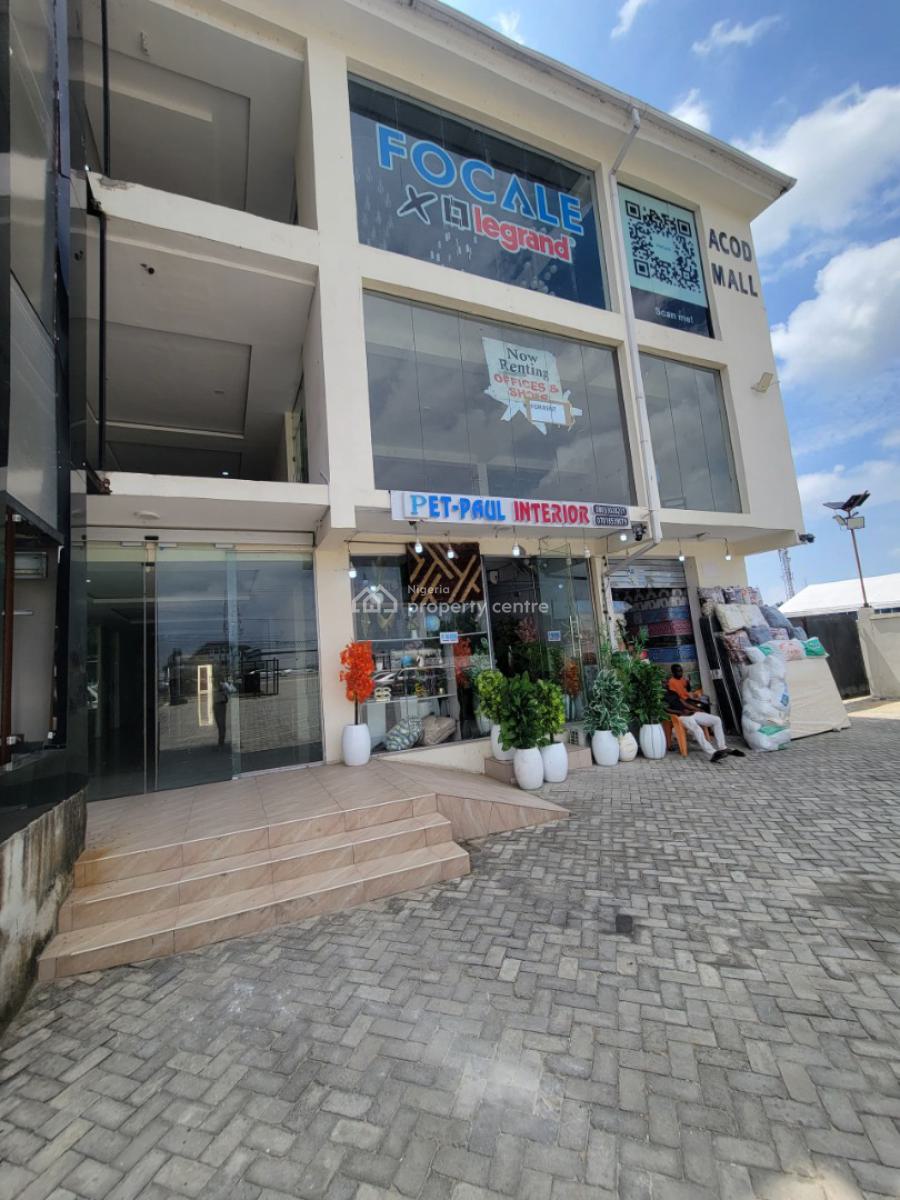 a Spacious Shop Facing The Major Road, Olokonla, Ajah, Lagos, Shop for Rent