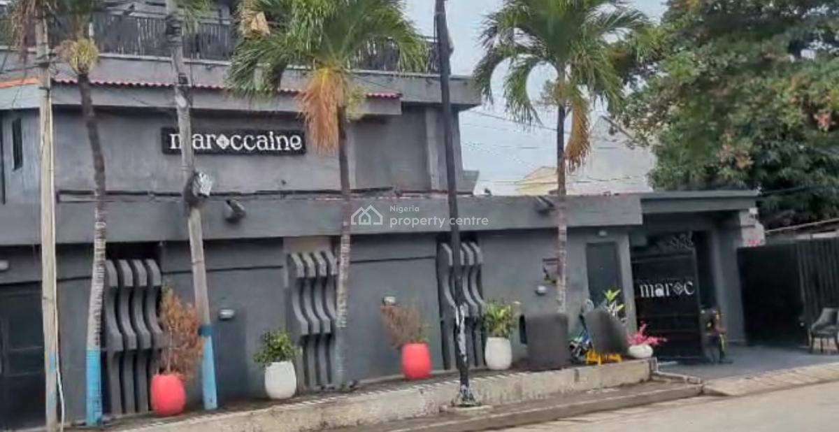 1200sqm with Structure ( Restaurant) Restaurant Is on 600m2 and Barela, Off Ligali Ayorinde, Victoria Island (vi), Lagos, Commercial Property for Sale