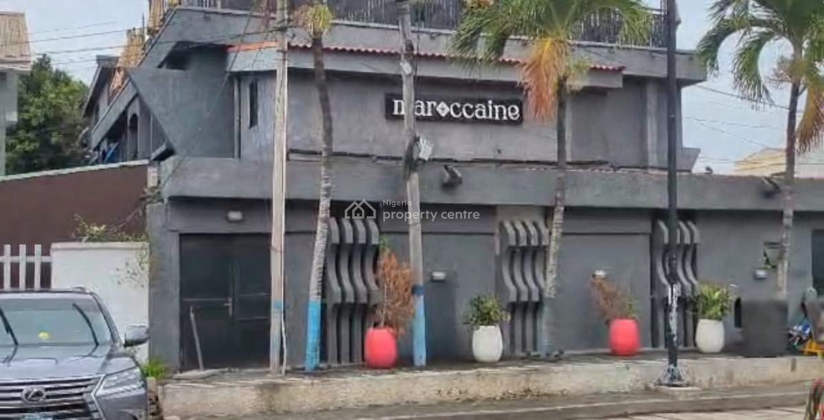 1200sqm with Structure ( Restaurant) Restaurant Is on 600m2 and Barela, Off Ligali Ayorinde, Victoria Island (vi), Lagos, Commercial Property for Sale