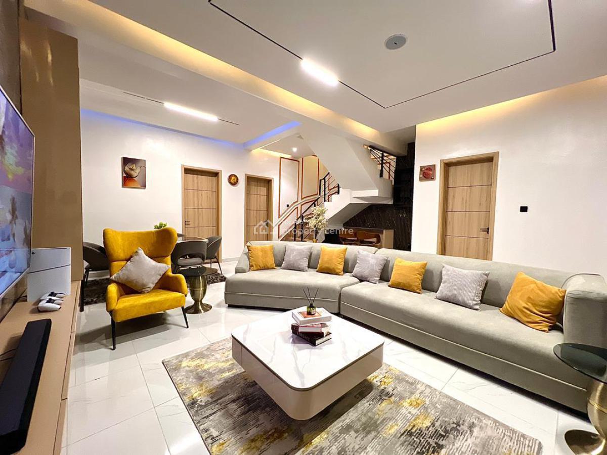 a Brand New Luxury 3 Bedroom Maisonette, Freedomway, Lekki Phase 1, Lekki, Lagos, House Short Let