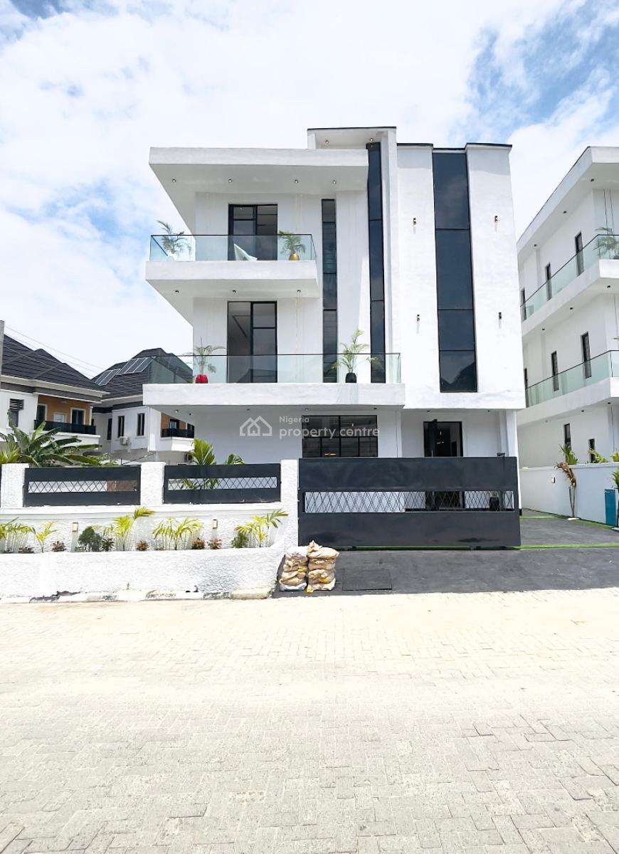 Gigantic 5 Bedroom Fully Detached Duplex, Chevron Toll Gate, Lekki, Lagos, Detached Duplex for Sale