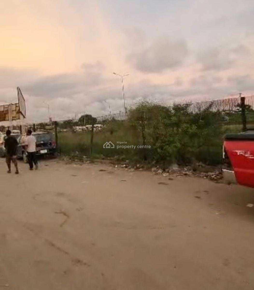 Land Measuring 1,800sqm (video Available on Request), Facing Lekki-epe Expressway By Chevron, Agungi, Lekki, Lagos, Commercial Land for Sale