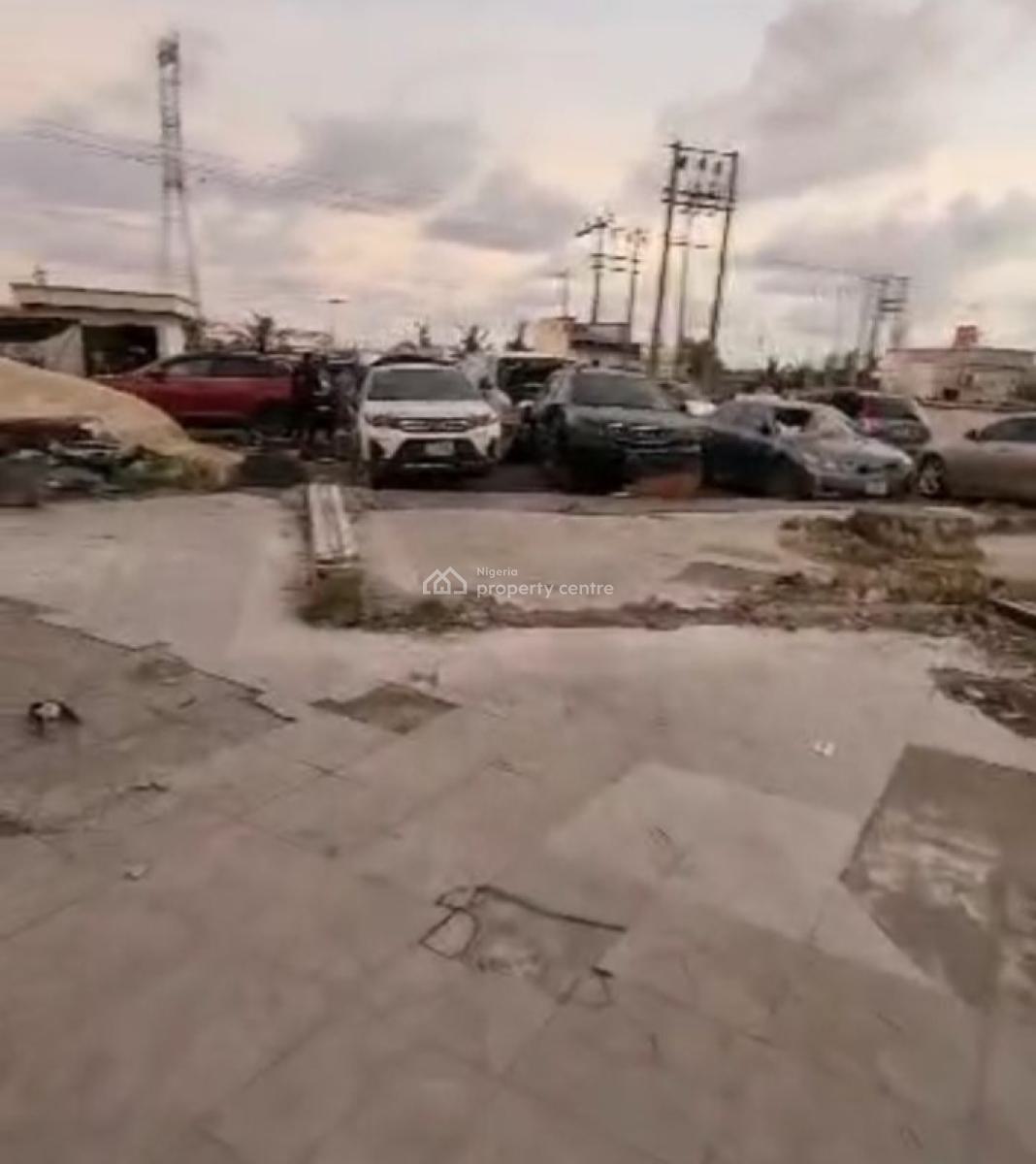 Land Measuring 1,800sqm (video Available on Request), Facing Lekki-epe Expressway By Chevron, Agungi, Lekki, Lagos, Commercial Land for Sale