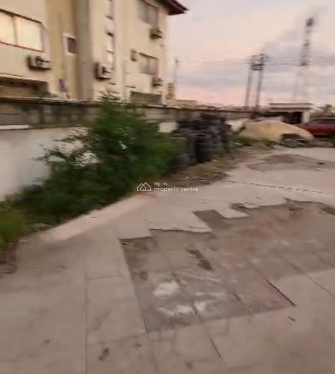 Land Measuring 1,800sqm (video Available on Request), Facing Lekki-epe Expressway By Chevron, Agungi, Lekki, Lagos, Commercial Land for Sale