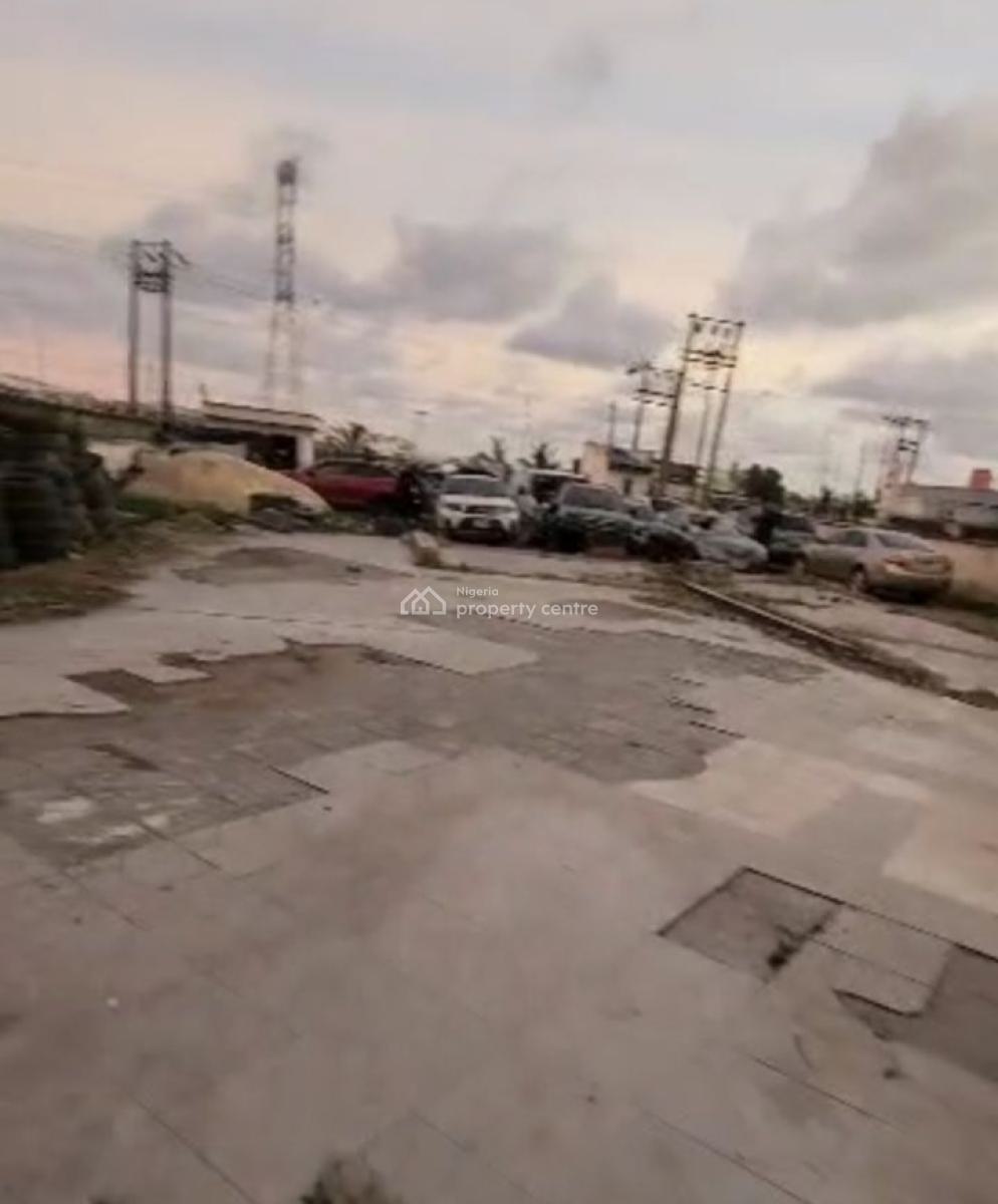 Land Measuring 1,800sqm (video Available on Request), Facing Lekki-epe Expressway By Chevron, Agungi, Lekki, Lagos, Commercial Land for Sale