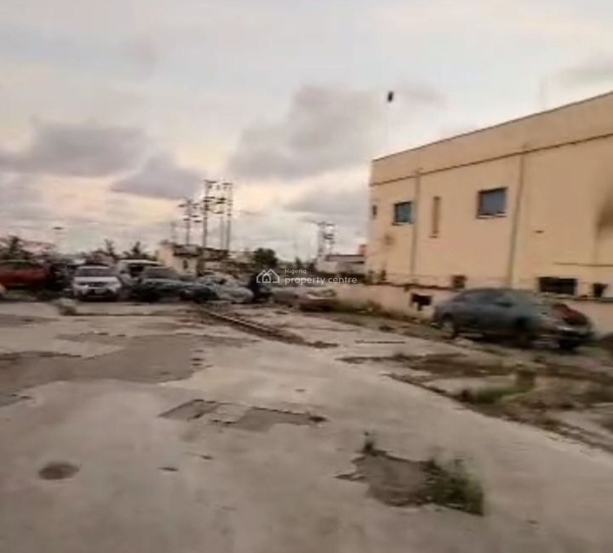 Land Measuring 1,800sqm (video Available on Request), Facing Lekki-epe Expressway By Chevron, Agungi, Lekki, Lagos, Commercial Land for Sale