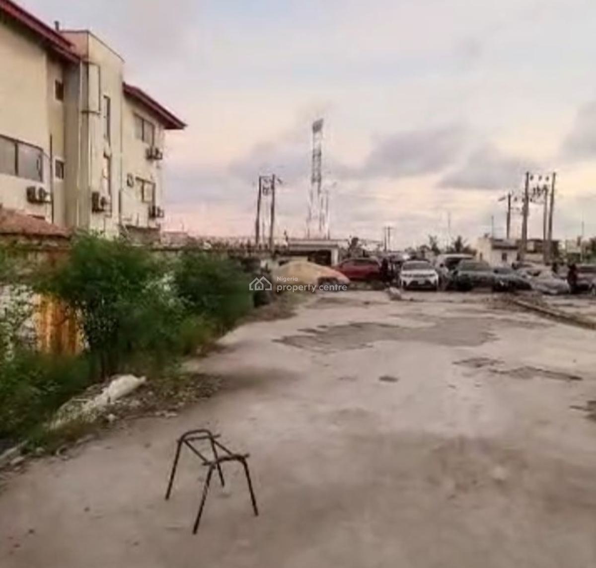 Land Measuring 1,800sqm (video Available on Request), Facing Lekki-epe Expressway By Chevron, Agungi, Lekki, Lagos, Commercial Land for Sale