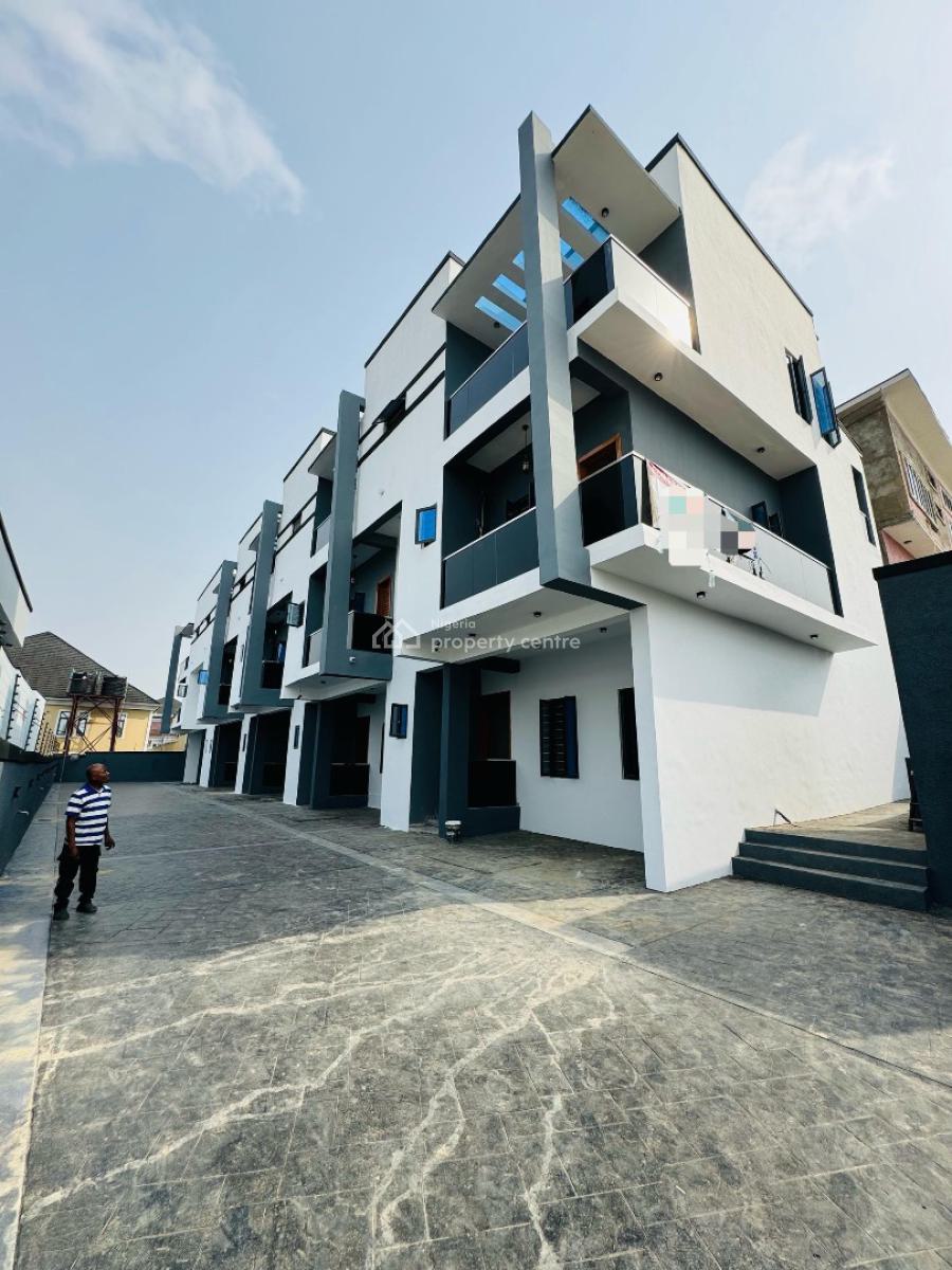 4 Bedroom Terrace Duplex Plus Bq in a Secured Estate., Opebi, Ikeja, Lagos, Terraced Duplex for Sale