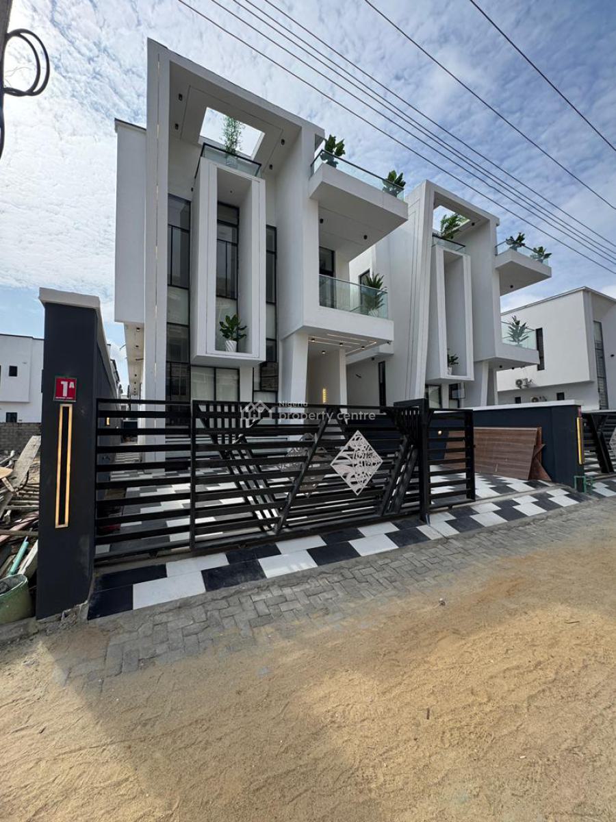 5 Bedrooms All Ensuite Duplex, Bq, Swimming Pool, 24 Hours Security., Chevron, Lekki, Lagos, Detached Duplex for Sale