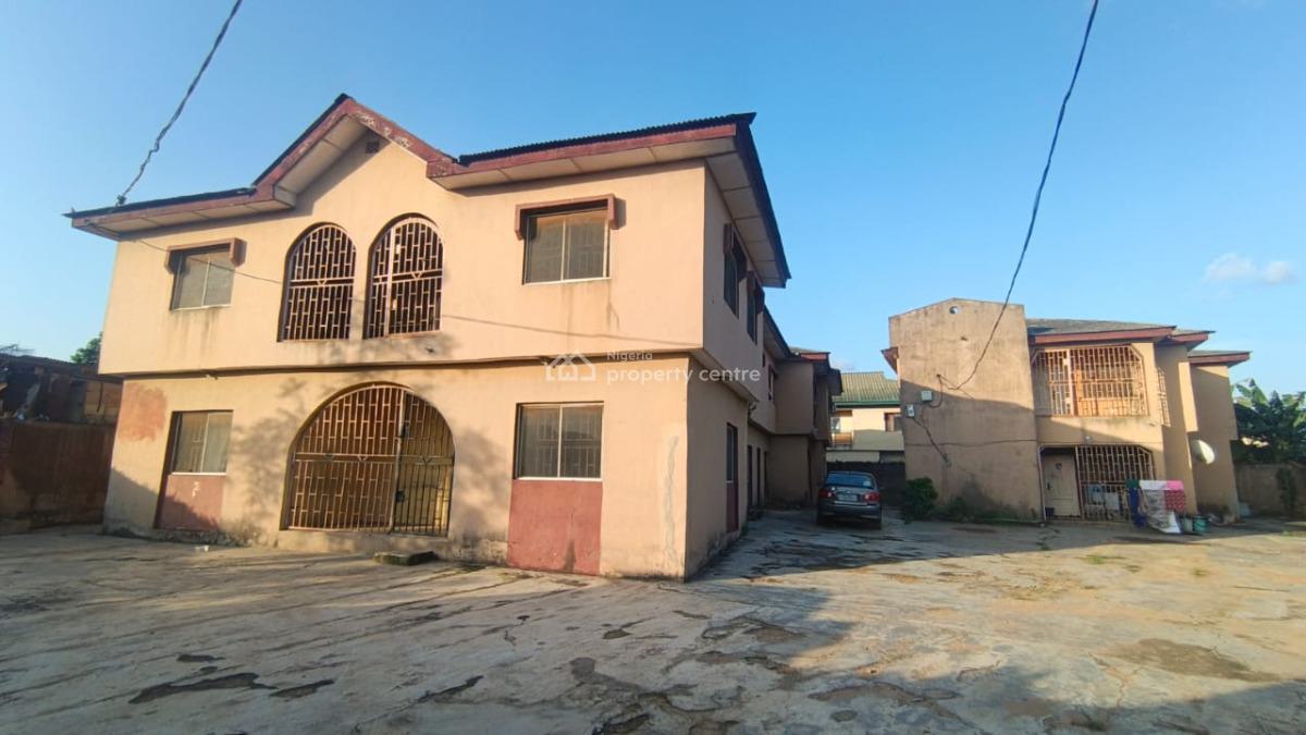 Block of Flats on 2 Plots of Land, Fred Momah Street, Abule Egba, Agege, Lagos, Block of Flats for Sale