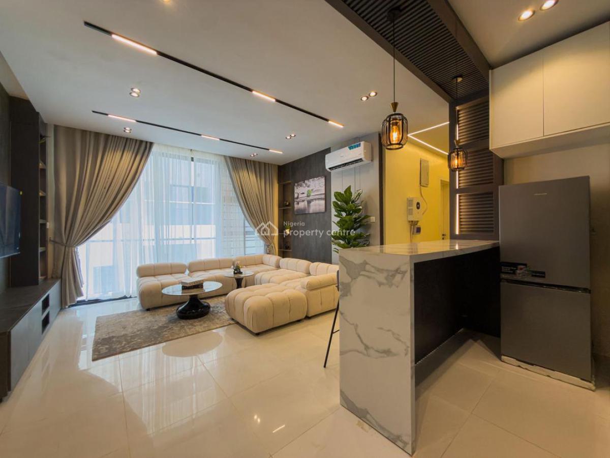 Brand New Smart Luxury 2 Bedroom Apartment with Swimming Pool  and Ps5, Lekki Phase 1, Lekki, Lagos, Flat / Apartment Short Let