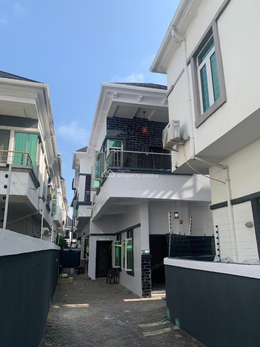 Spacious 4 Bedroom Semi Detached Duplex with Bq, Ikota, Lekki, Lagos, House for Rent