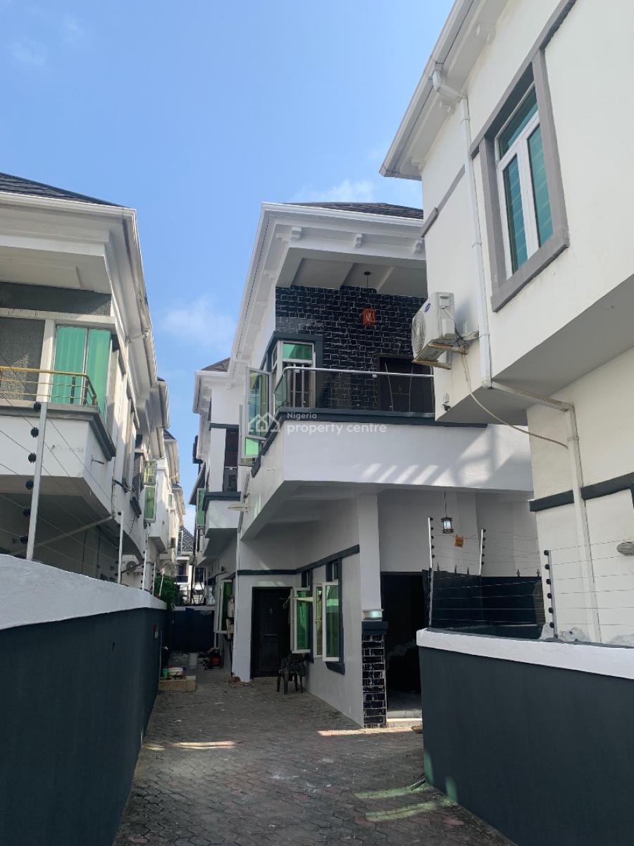 Spacious 4 Bedroom Semi Detached Duplex with Bq, Ikota, Lekki, Lagos, House for Rent