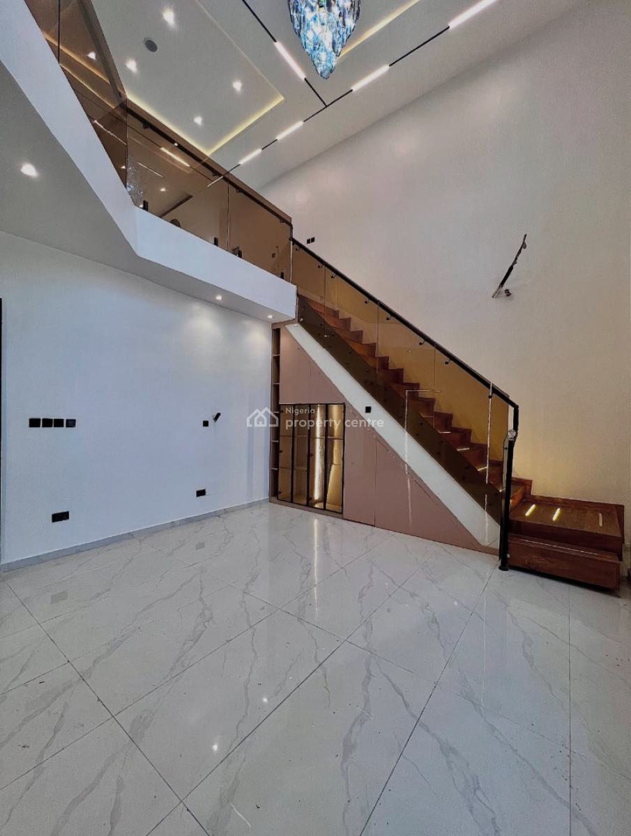 Contemporary 6 Bedroom Fully Detached Penthouse Duplex with Bq, Chevron Drive, Lekki, Lagos, Detached Duplex for Sale
