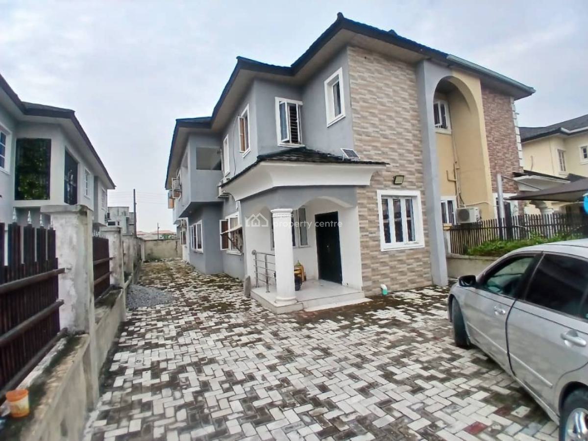 4 Bedroom Semi Detached House, Diamond Estate, Sangotedo, Ajah, Lagos, Semi-detached Duplex for Sale