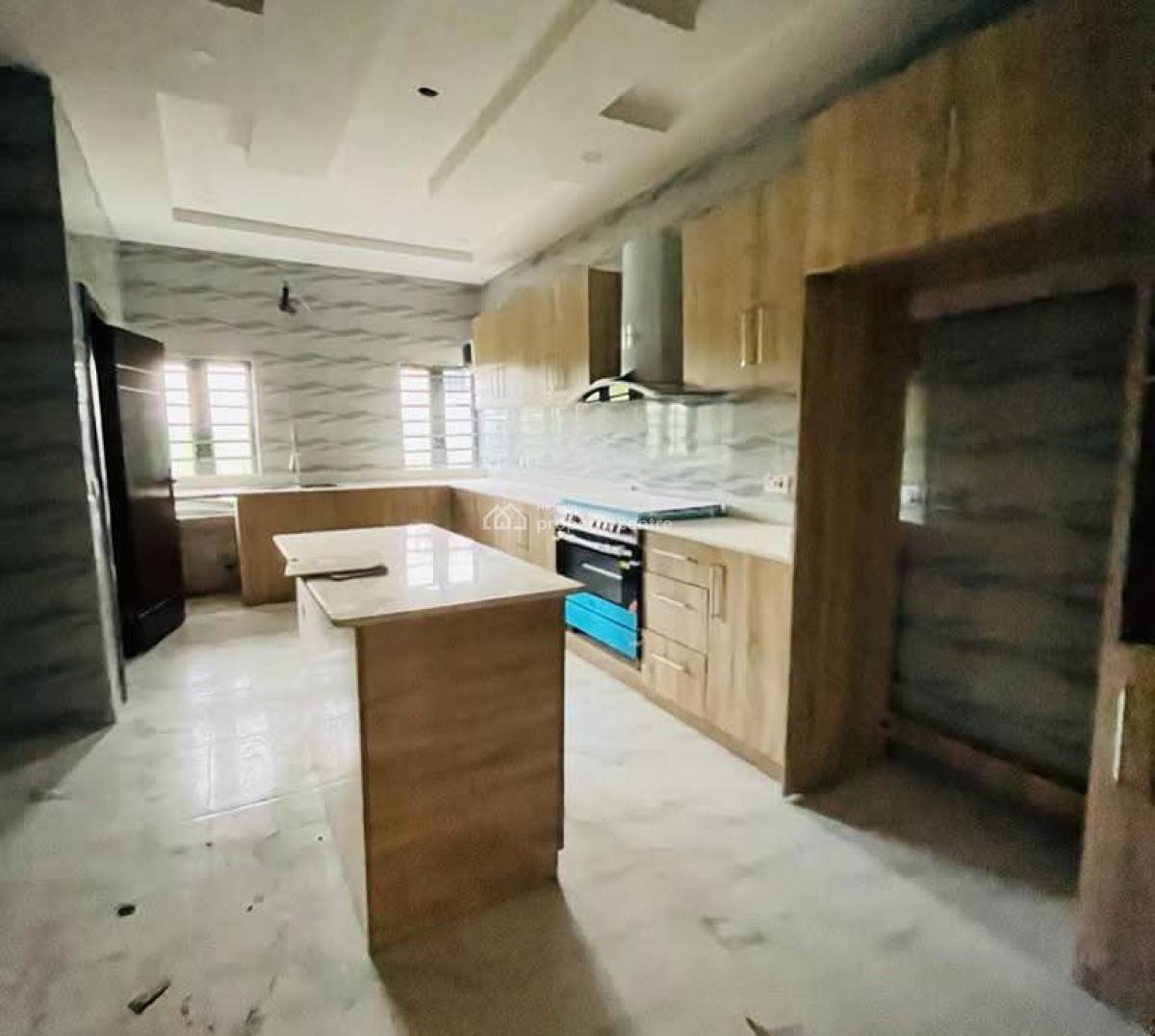 Newly Built 6 Bedroom Detached Duplex with 2 Bqs, Northern Foreshore, Chevron, Lekki, Lagos, Detached Duplex for Sale