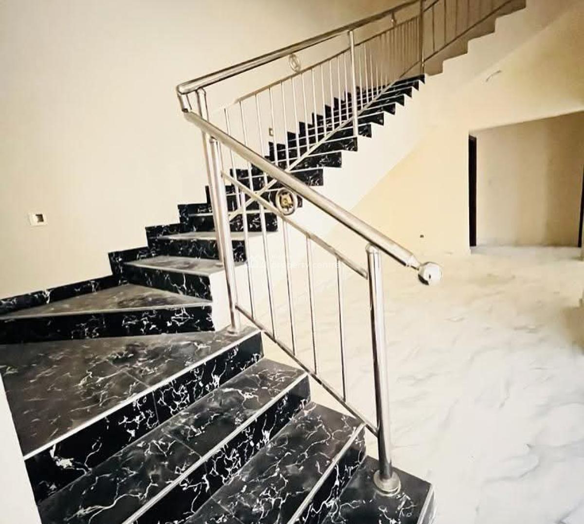 Newly Built 6 Bedroom Detached Duplex with 2 Bqs, Northern Foreshore, Chevron, Lekki, Lagos, Detached Duplex for Sale