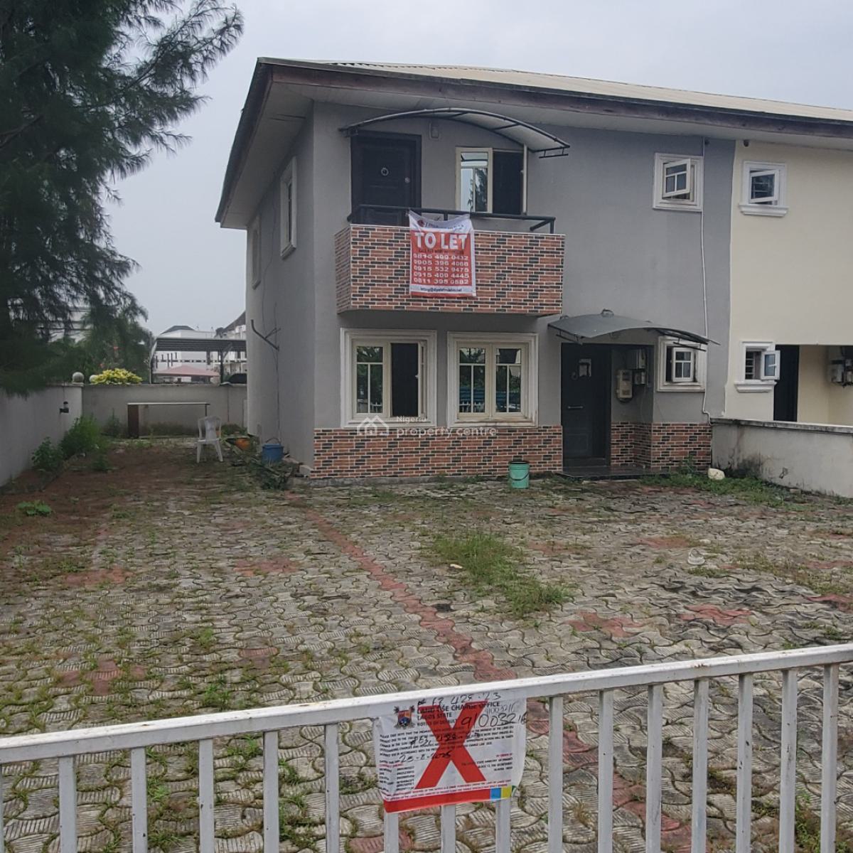 Excellent 3 Bedroom Duplex Within a Serene Environment, Ikota, Lekki, Lagos, House for Rent