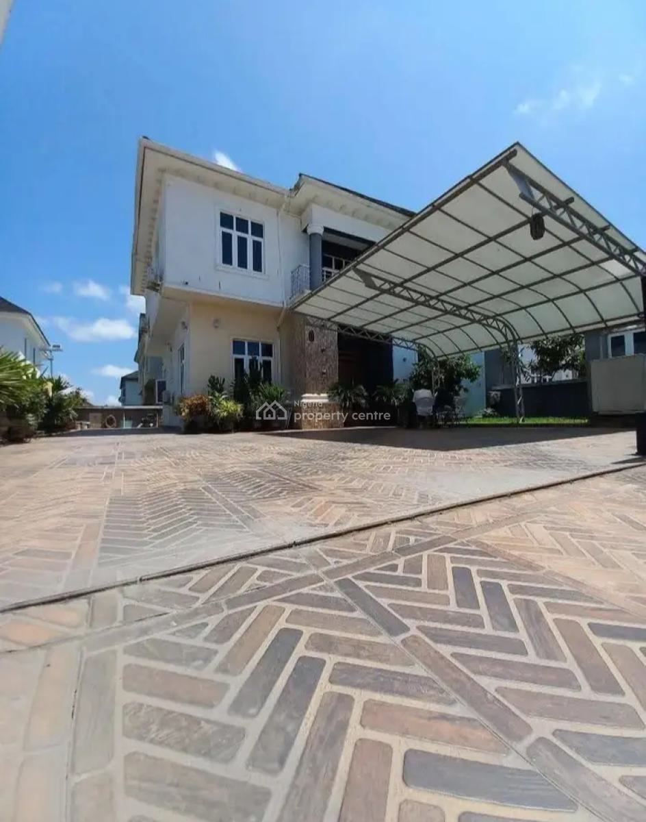 Well Built 5 Bedroom Semi Detached with Bq, Royal Gardens Estate, Ajah, Lagos, Detached Duplex for Sale