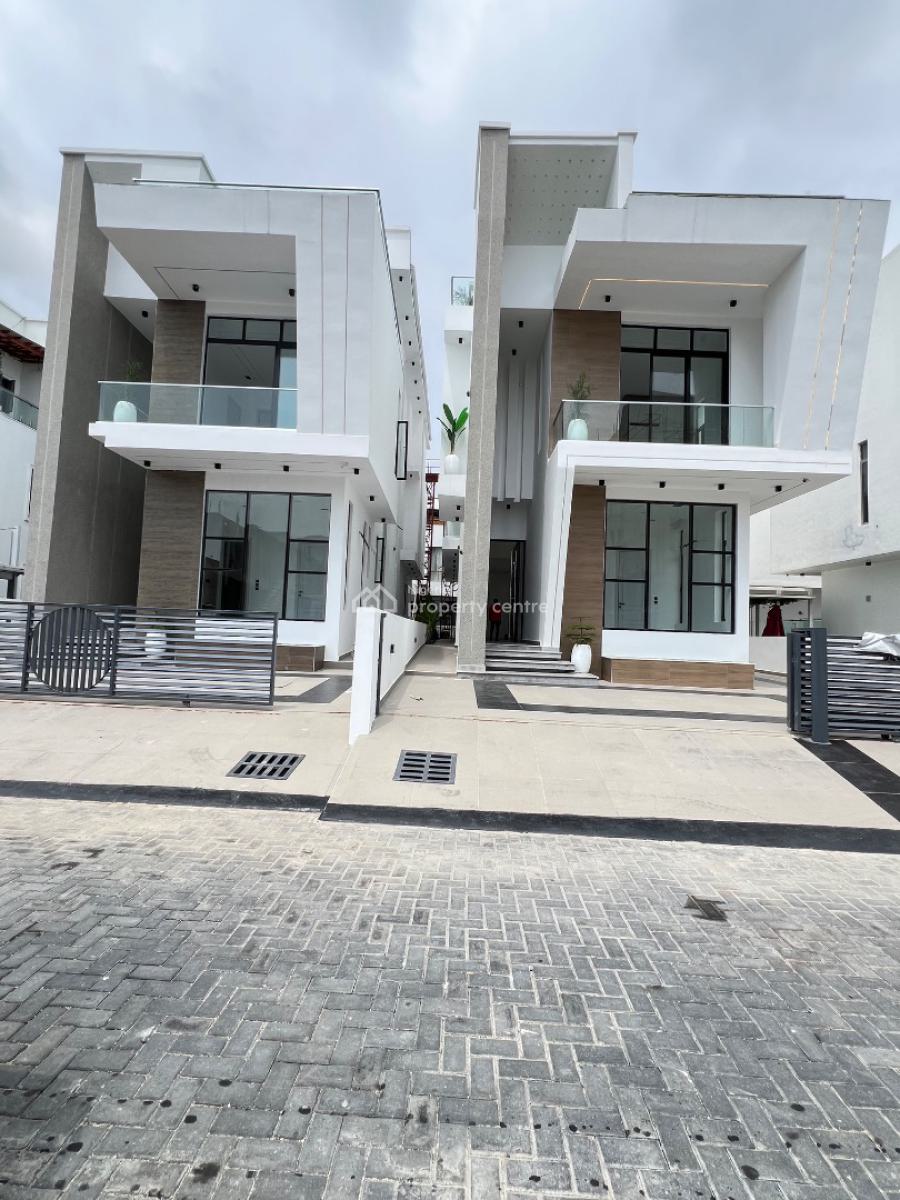 5 Bedroom Fully Detached Duplex with Swimming Pool, Osapa, Lekki, Lagos, Detached Duplex for Sale