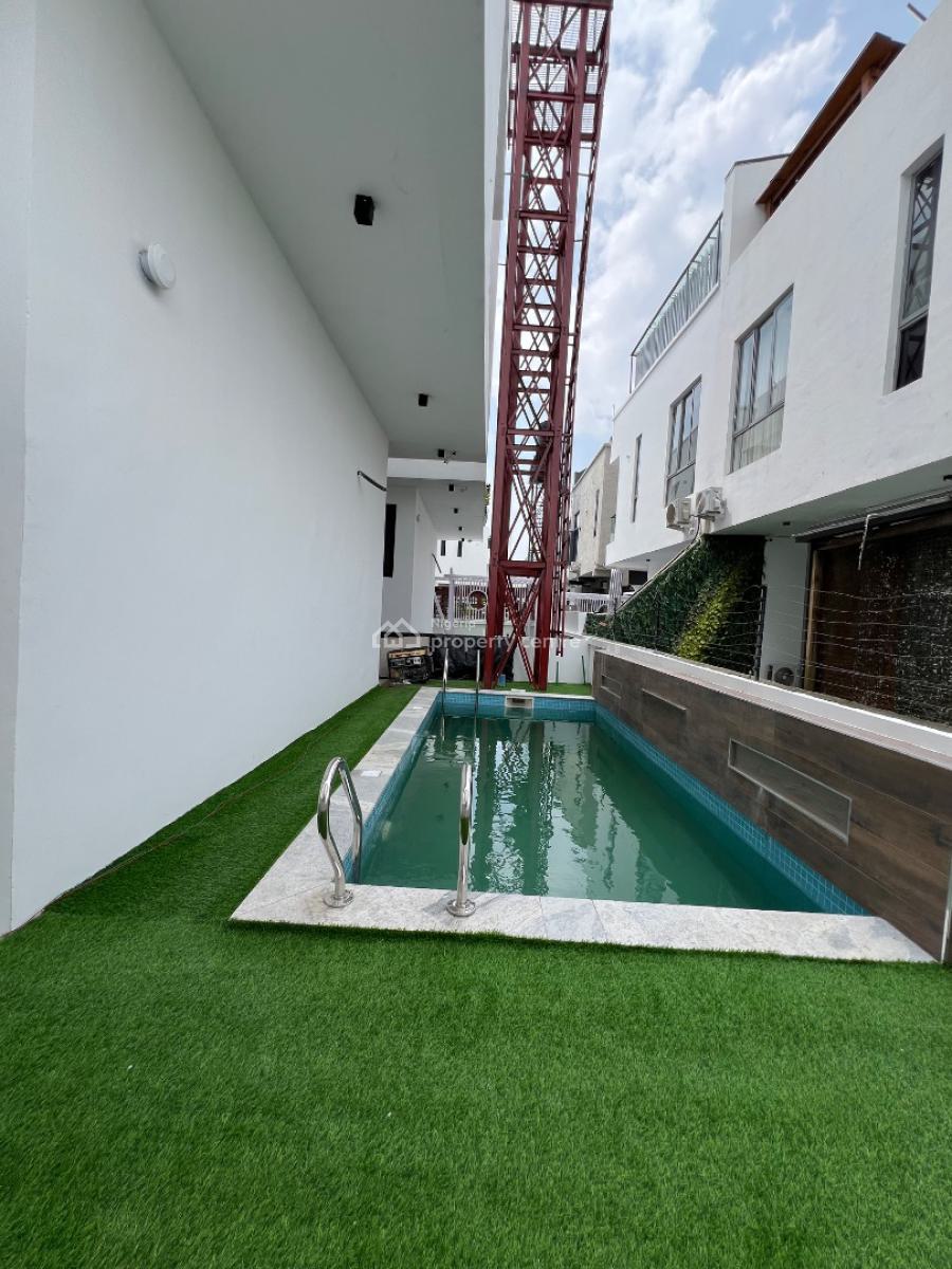 5 Bedroom Fully Detached Duplex with Swimming Pool, Osapa, Lekki, Lagos, Detached Duplex for Sale