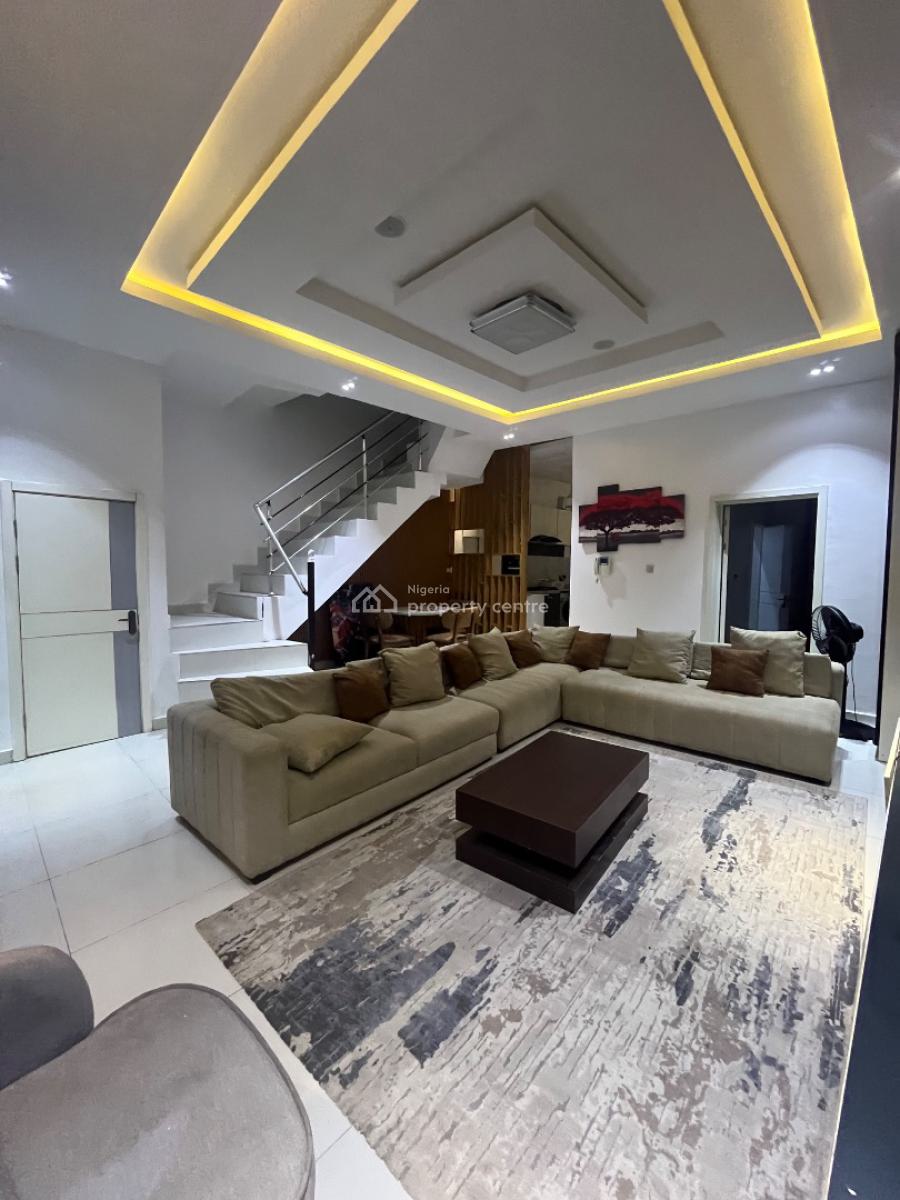 Well Furnished 4 Bedroom All Ensuite Terrace Duplex Duplex, Lekki Palm City, Ajah, Lagos, Terraced Duplex for Rent