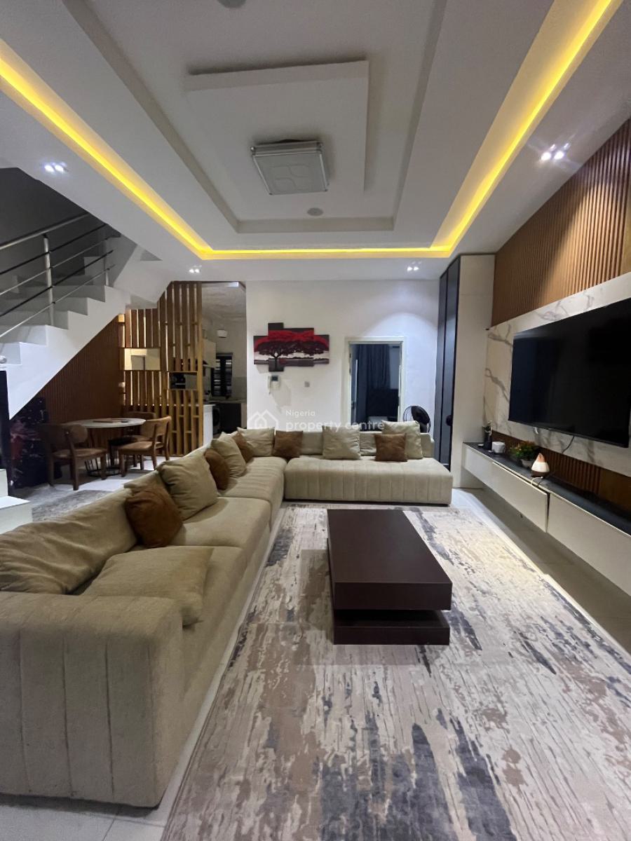 Well Furnished 4 Bedroom All Ensuite Terrace Duplex Duplex, Lekki Palm City, Ajah, Lagos, Terraced Duplex for Rent
