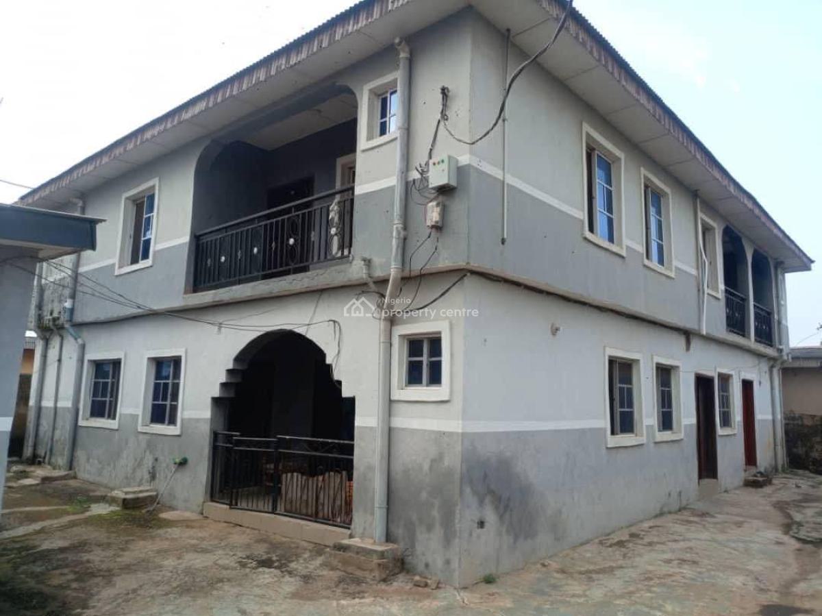 Solid Built 4 Nos of 2 Bedroom Flats with Bq, Bada, Ayobo, Lagos, Block of Flats for Sale