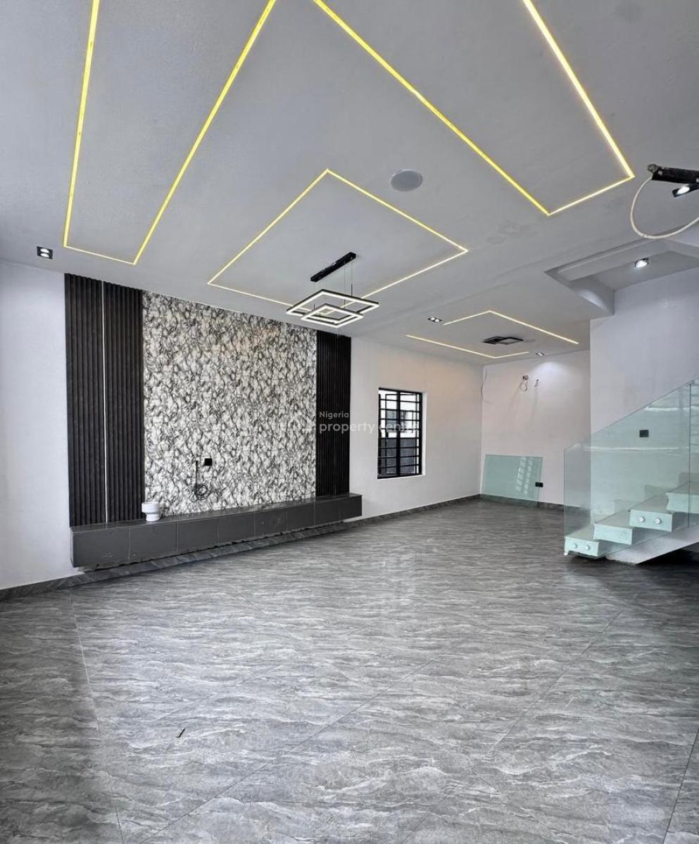 Stunning 4 Bedroom Terrace Duplex with a Bq, Chevron Toll Gate, Orchid Road, Lekki, Lagos, Terraced Duplex for Sale