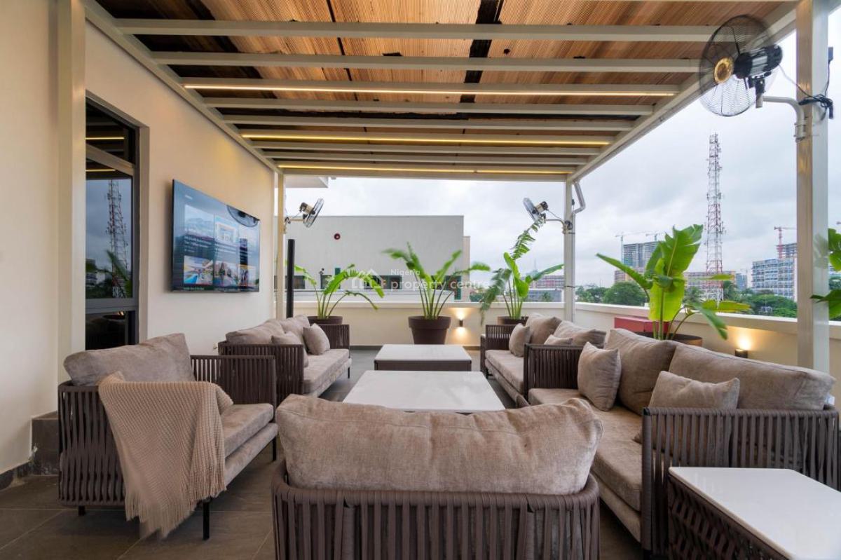 Spacious 1 Bedroom Penthouse with 2 Living Rooms and a Massive Balcony, Victoria Island (vi), Lagos, Flat / Apartment Short Let