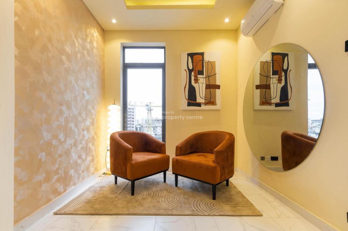 Spacious 1 Bedroom Penthouse with 2 Living Rooms and a Massive Balcony, Victoria Island (vi), Lagos, Flat / Apartment Short Let