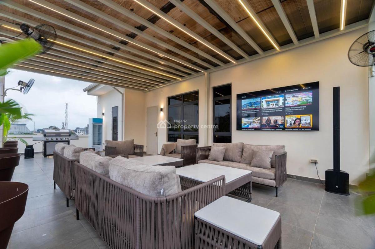 Spacious 1 Bedroom Penthouse with 2 Living Rooms and a Massive Balcony, Victoria Island (vi), Lagos, Flat / Apartment Short Let