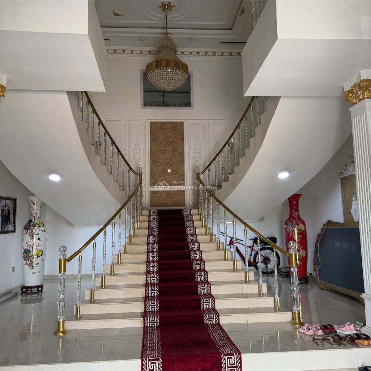 Luxury 7 Bedroom Mansion with Penthouse, Katampe Extension, Katampe, Abuja, Detached Duplex for Sale