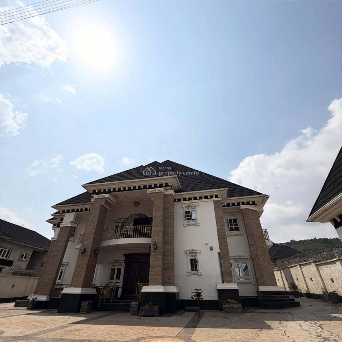 Luxury 7 Bedroom Mansion with Penthouse, Katampe Extension, Katampe, Abuja, Detached Duplex for Sale