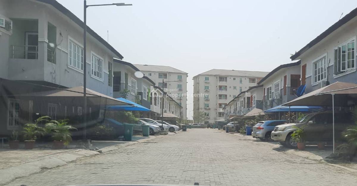 Semi-finished Carcass 3 Terrace Duplex with Boyz Quarter, Paradise 3 Estate, Lekki, Lagos, Terraced Duplex for Sale