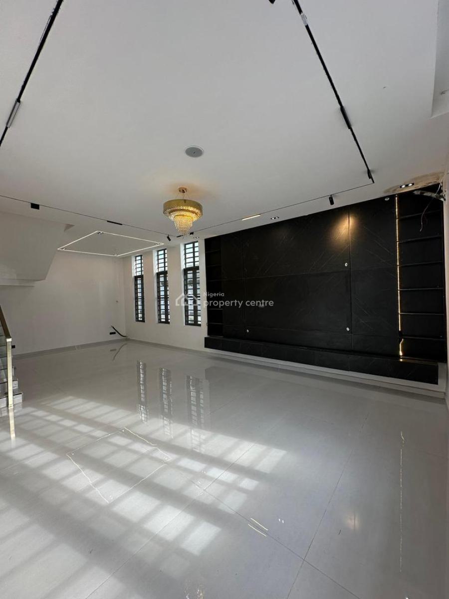 Luxury 5 Bedroom Detached Duplex W/ Bq, Cinema, Pool, Library, and a Rooftop, Chevron, Lekki, Lagos, Detached Duplex for Sale