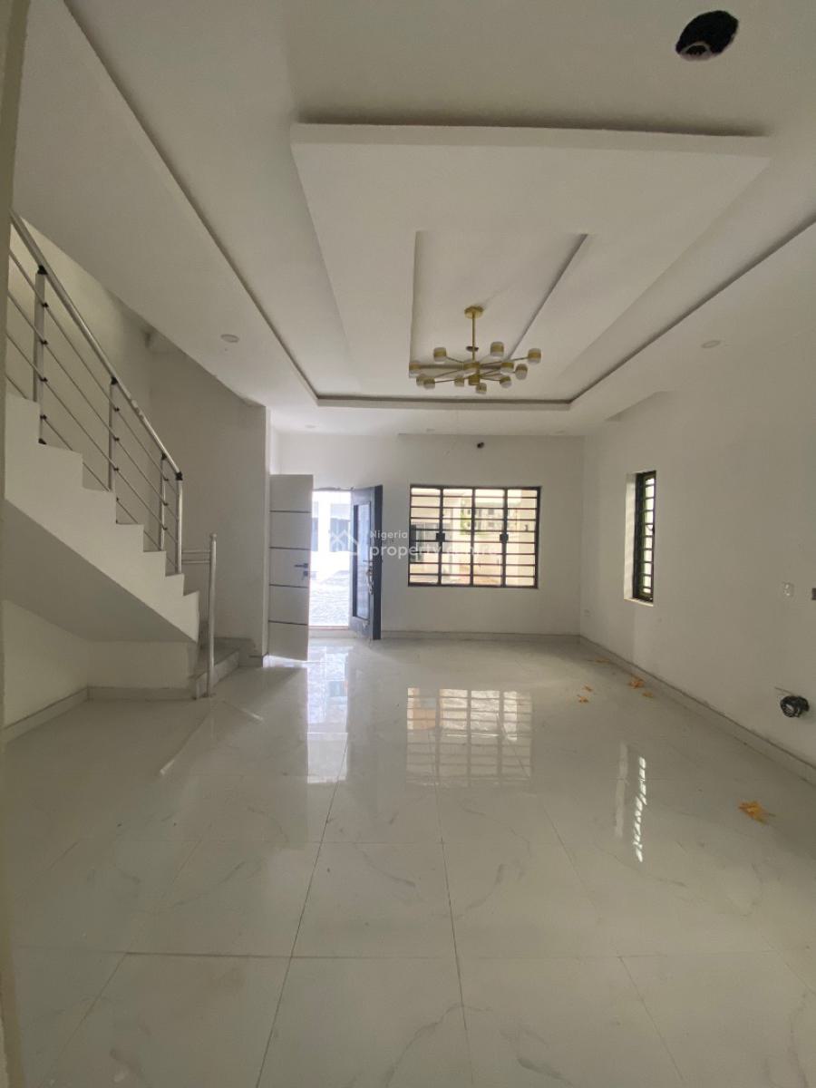 Luxury 4 Bedroom Terraced Duplex on 2 Floors with Bq, Peninsula Scheme 2, Ajah, Lagos, Terraced Duplex for Sale