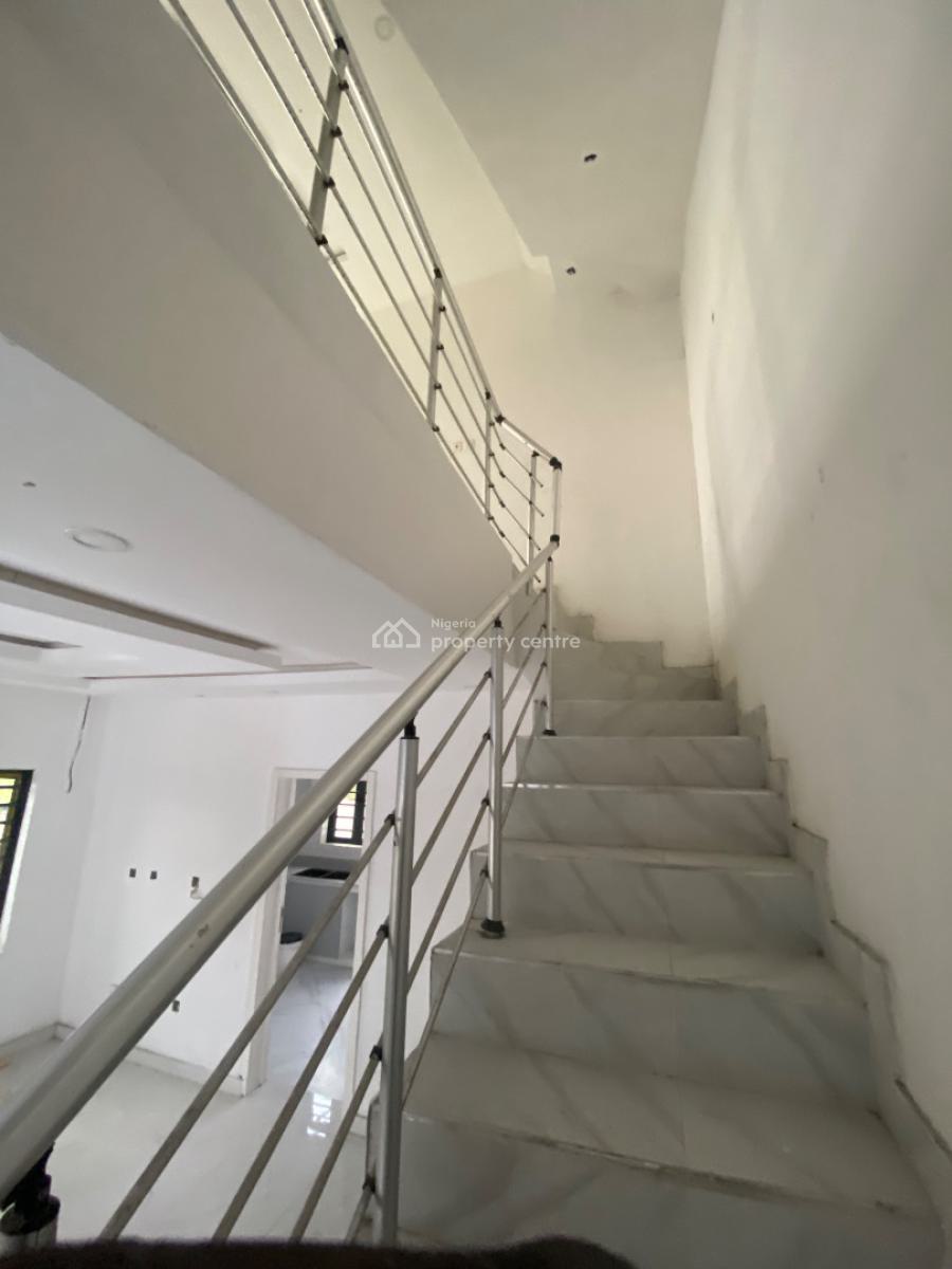 Luxury 4 Bedroom Terraced Duplex on 2 Floors with Bq, Peninsula Scheme 2, Ajah, Lagos, Terraced Duplex for Sale