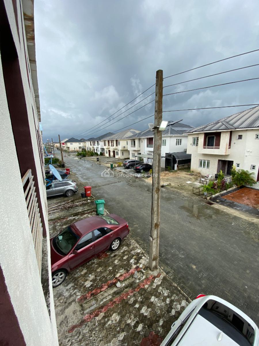 Well Maintained 3 Bedroom Duplex, Meridian Park Estate, Awoyaya, Ibeju Lekki, Lagos, Terraced Duplex for Rent