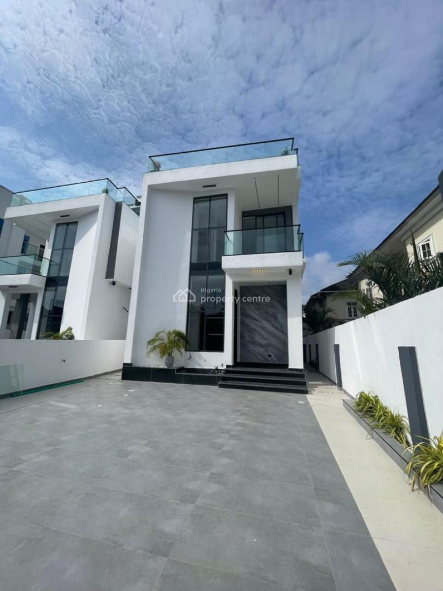5 Bedroom Fully Detached Duplex with Bq, Chevron, Lekki, Lagos, Detached Duplex for Sale