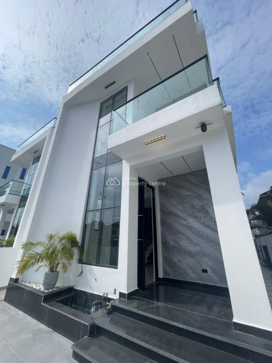 5 Bedroom Fully Detached Duplex with Bq, Chevron, Lekki, Lagos, Detached Duplex for Sale