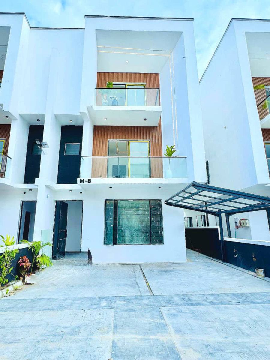 Contemporary 4 Bedroom Terrace  Duplexes, Orchid Road, Lekki, Lagos, Terraced Duplex for Sale