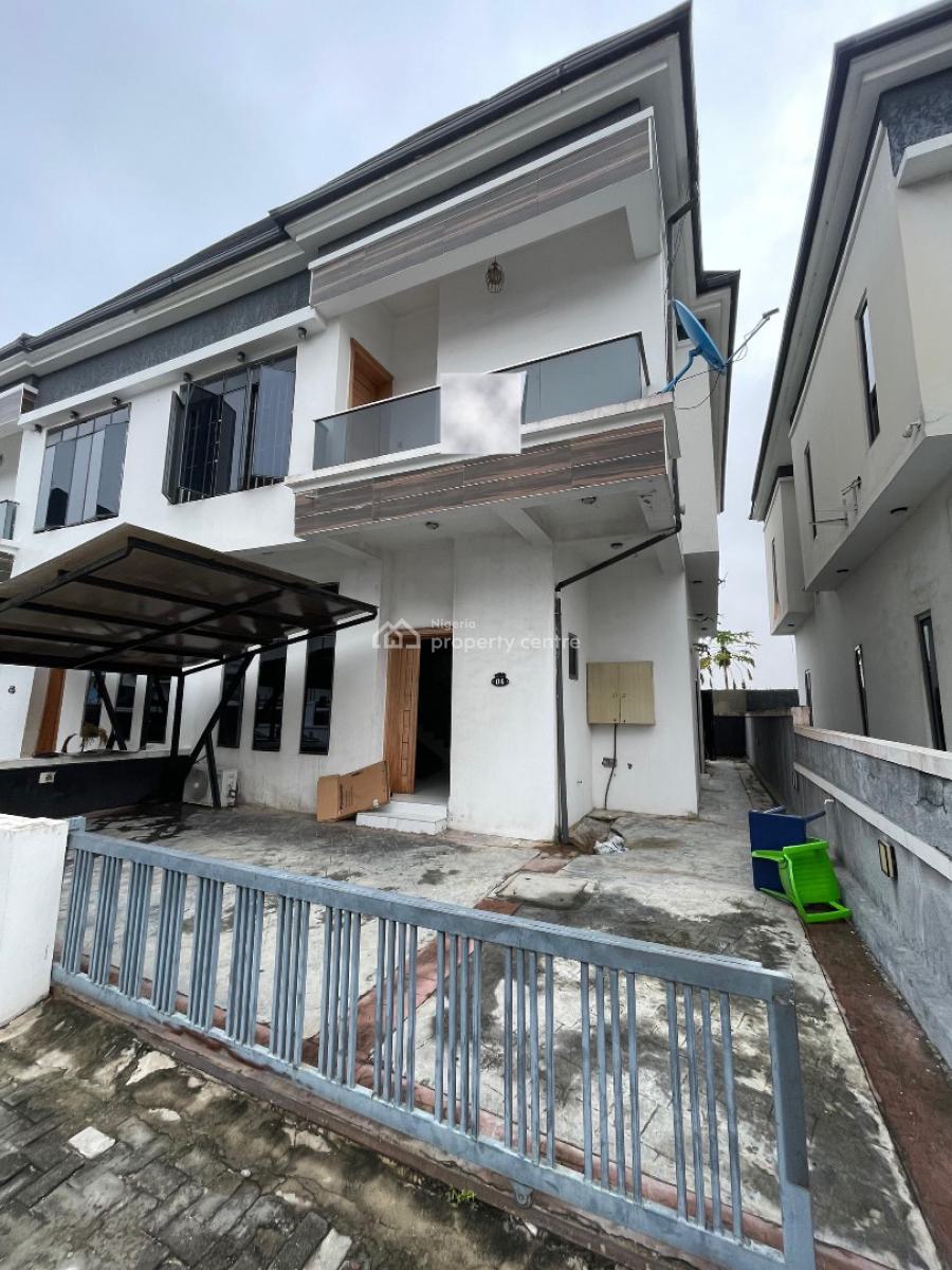 4 Bedroom Semi Detached Duplex with Bq, Chevron Alternative Route, Lekki, Lagos, Semi-detached Duplex for Rent