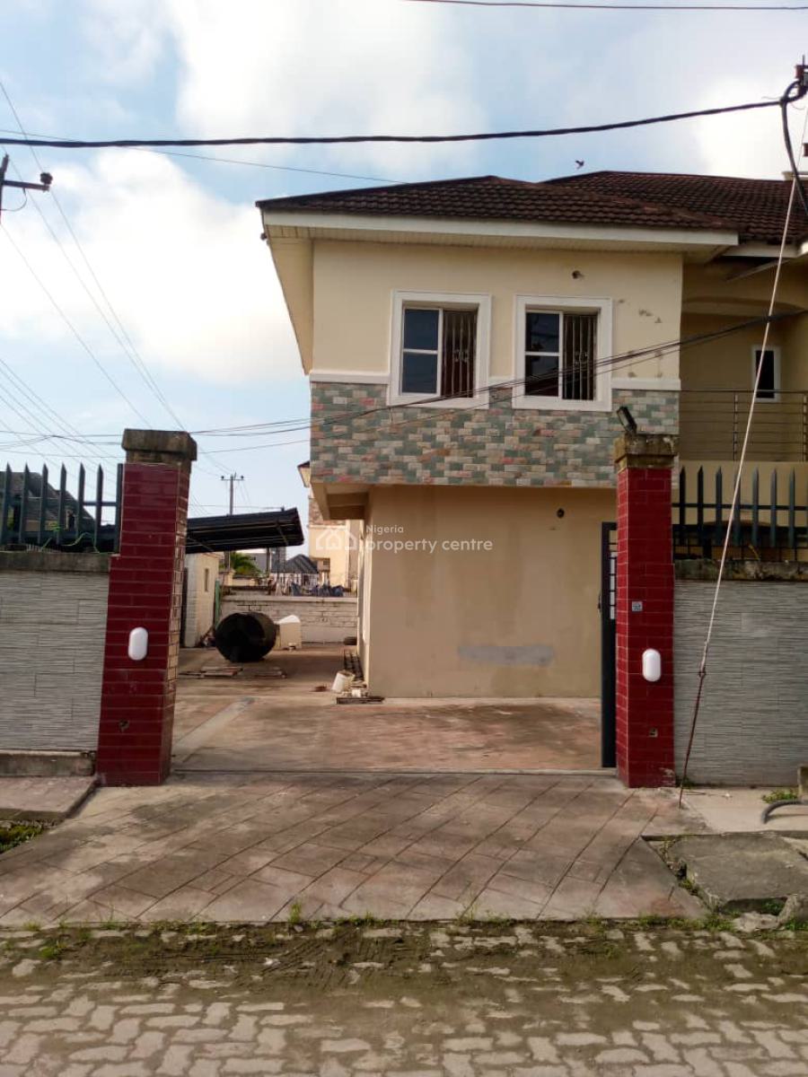 Luxury and Spacious 3 Bedroom Duplex, Chevron Conservative Centre Road, Igbo Efon, Lekki, Lagos, Semi-detached Duplex for Rent