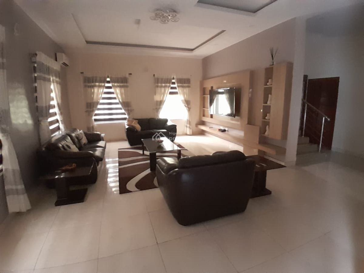 5 Bedroom Fully Furnished Detached Duplex with Bq, Generator, Osapa, Lekki, Lagos, Detached Duplex for Rent