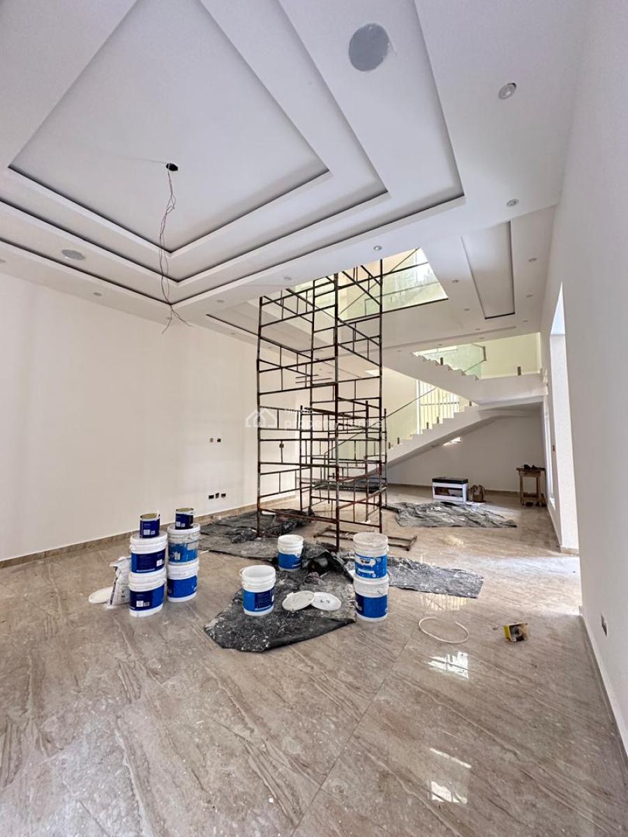 Contemporary Spacious 7 Bedroom Fully Detached Duplex with Bq, Cinema, Lekki Phase 1, Lekki, Lagos, Detached Duplex for Sale