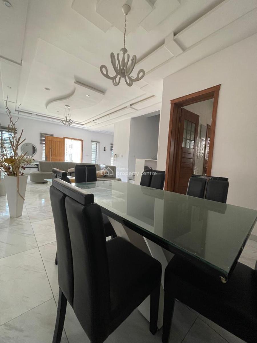 5 Bedroom Fully Detached Duplex with a Bq., Osapa, Lekki, Lagos, Detached Duplex for Sale