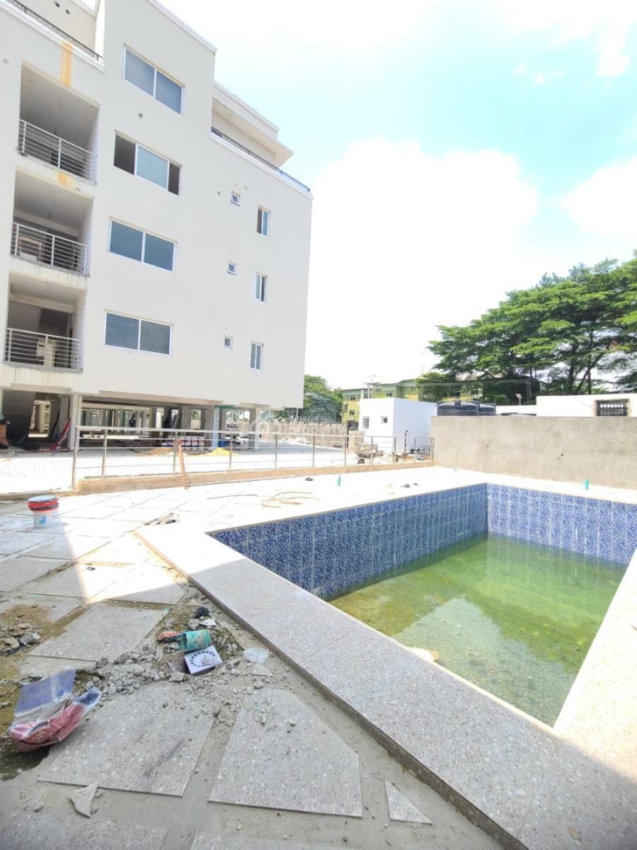 Newly Built Mini Flat with Open Plan Kitchen and Swimming Pool, Salem, Ikate Right, Lekki, Lagos, Mini Flat (room and Parlour) for Sale