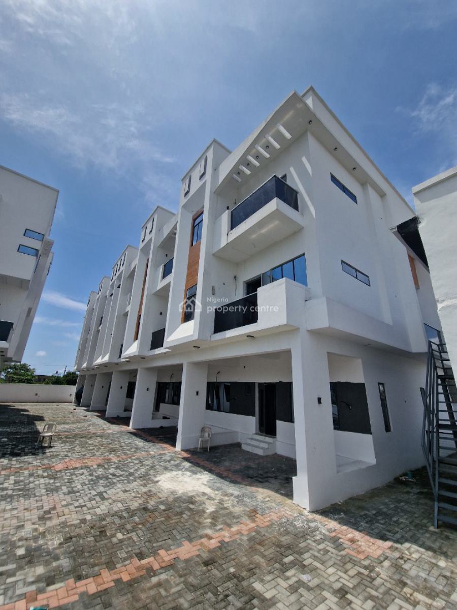 Beautifully Designed 4 Bedroom Terrace Duplex, Scheme 2 Adesanya, Ajah, Lagos, Terraced Duplex for Sale